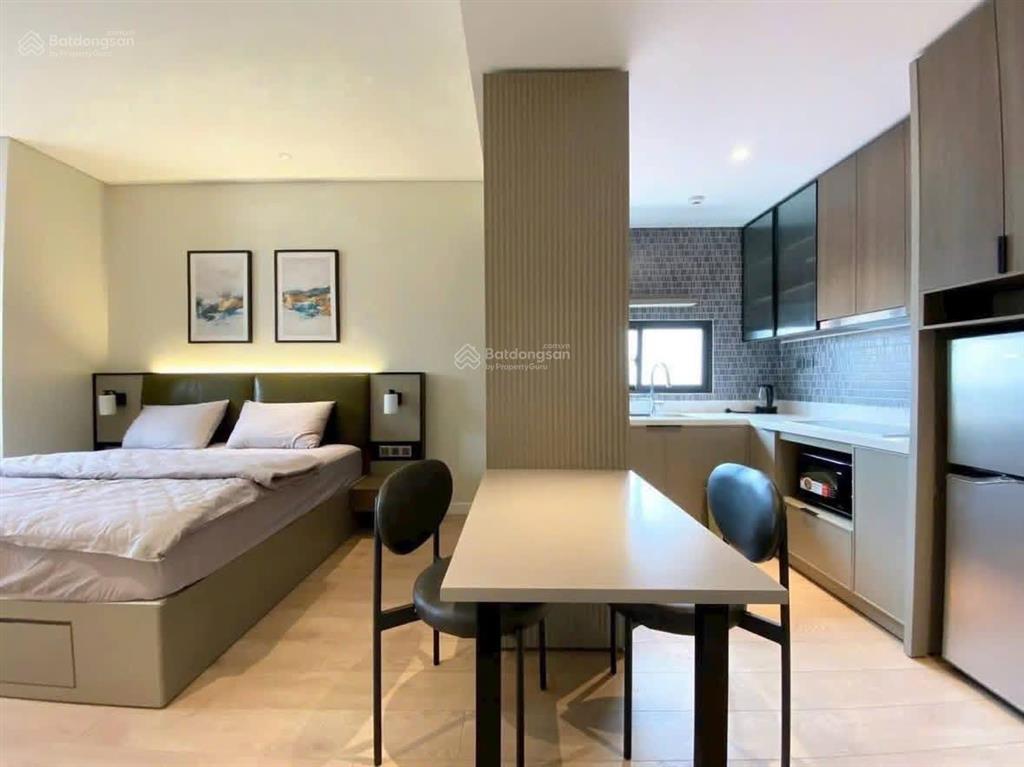 Căn hộ 1 phòng ngủ hiện đại full nội thất ngay đường nguyễn cư trinh quận 1 sát phố bùi viện