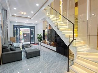 Nhà đẹp hương lộ 2  giáp lê văn quới  hẻm xe hơi thông  55m2 4 tầng  chỉ 7,5 tỷ