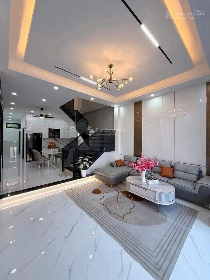 Nhà 1 trệt, 1 lầu đường quốc lộ 50, bình hưng 80m2 shr