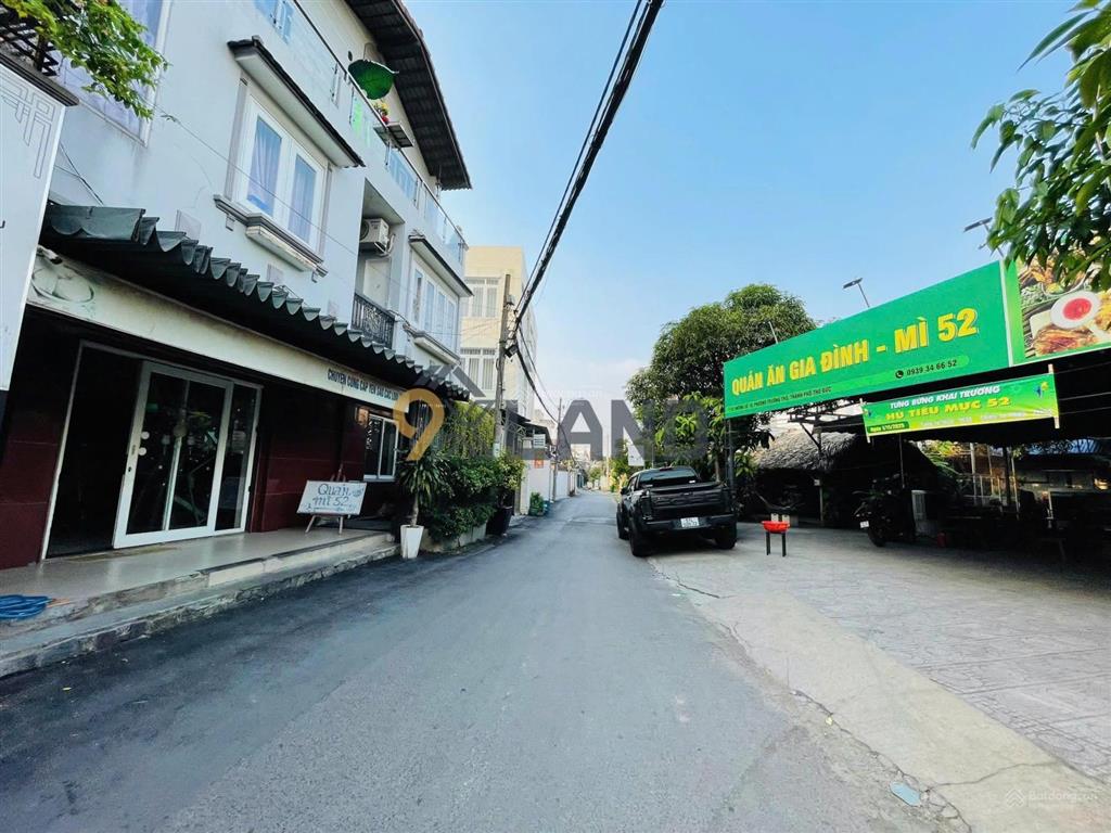 Đất mặt tiền kinh doanh đường số  sát đặng văn bi  tiện xây chdv cao cấp  gần ga metro