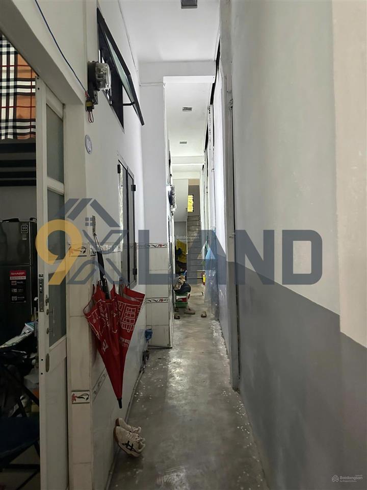 Dãy trọ 2 tầng 12 phòng  ngay đh ngân hàng  hxh thông  thu nhập 30 triệu/tháng
