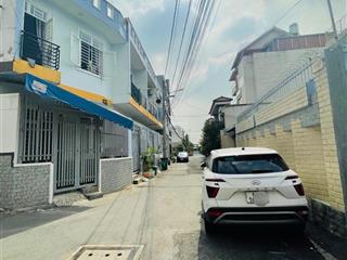 Nhà hẻm xe hơi  đường lê văn chí  khu dân trí cao  thích hợp ở/xây chdv