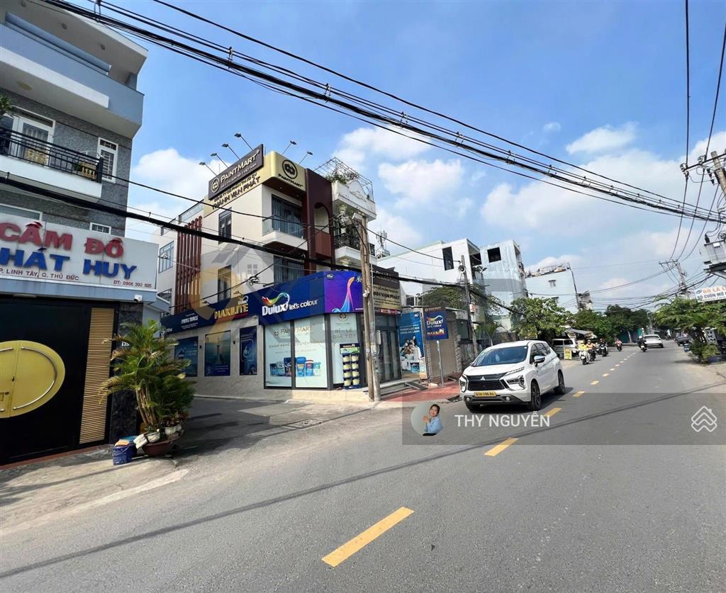 Nhà mới 4 tầng  xây kiên cố ngay phạm văn đồng  p linh tây tk ôtô vào nhà được  100.2m2 ngang 9m