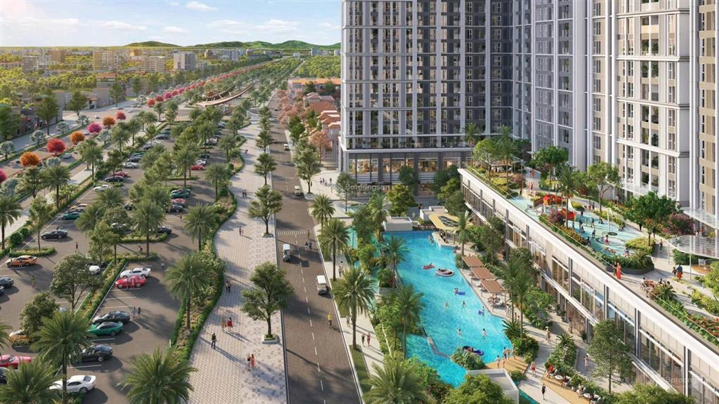 Căn hộ 2 phòng ngủ giá tốt view công viên, đài phun nước