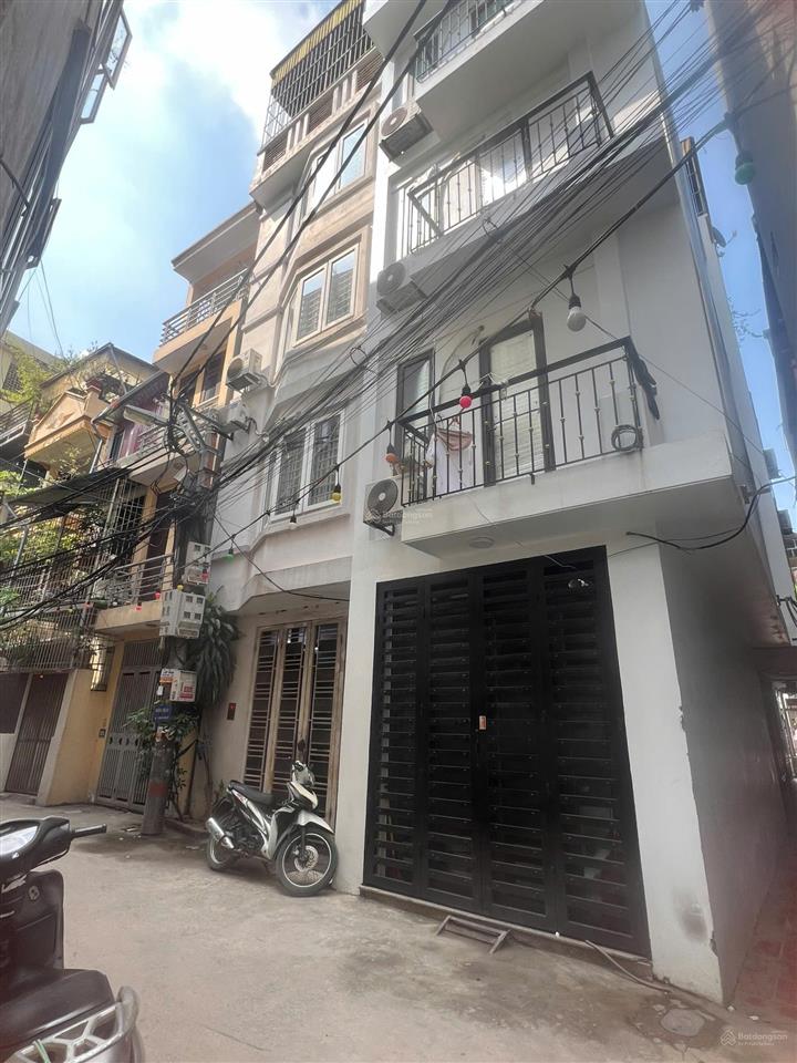Bán nhà phố lĩnh nam, hoàng mai, 35m², 5 tầng lô góc, ngõ thoáng, tài chính 7 tỷ