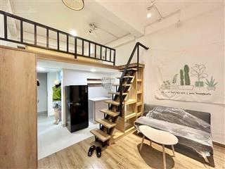 Trống lại phòng duplex ban công full nội thất ngay gần vlu cs3