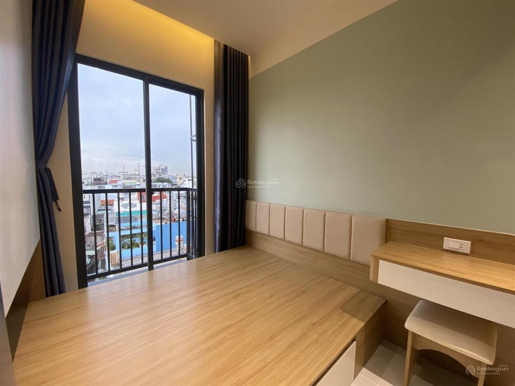 Khai trương chung cư mini studio ban công full nội thất ngay gần emart phan huy ích
