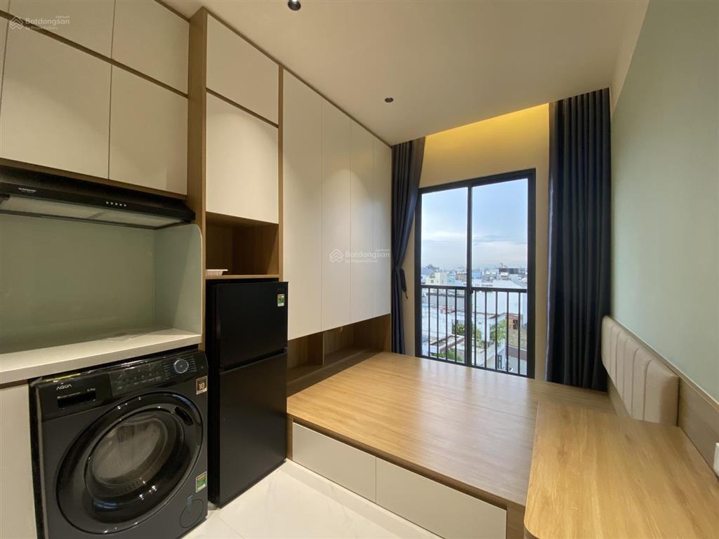 Khai trương chung cư mini studio ban công full nội thất ngay gần emart phan huy ích