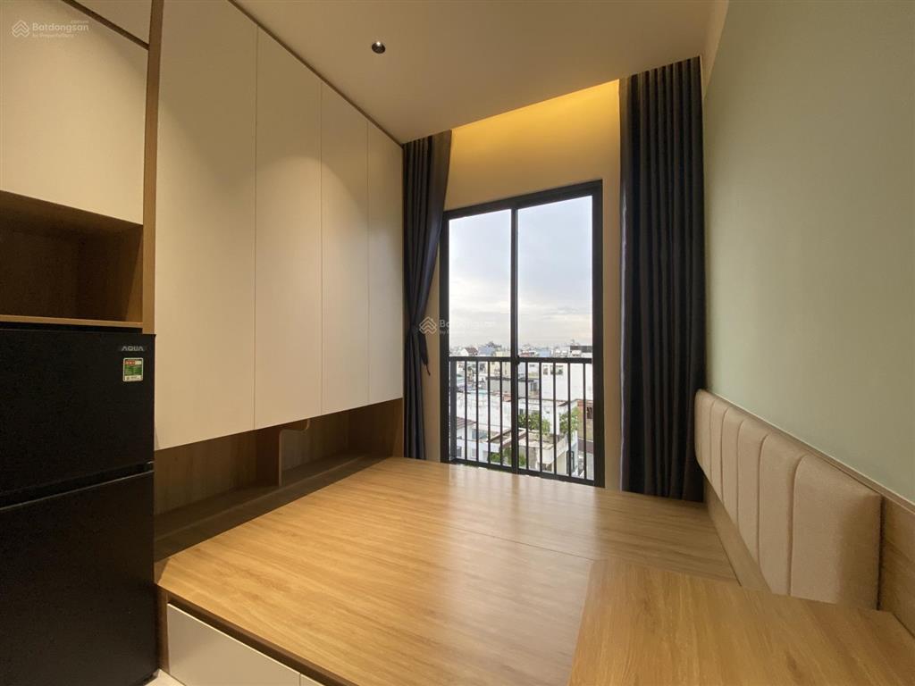 Khai trương chung cư mini studio ban công full nội thất ngay gần emart phan huy ích