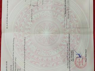 Đất ngay sau nhà mặt đường, ô tô ra vào tại nam đồ sơn. giá chỉ 990 triệu