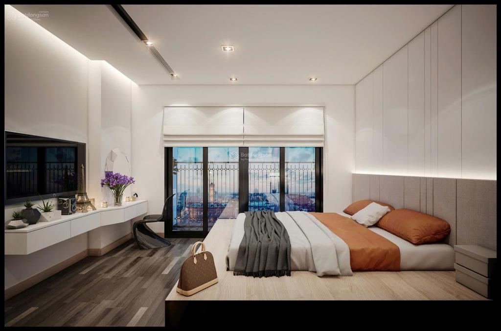 Cho thuê căn hộ tại skyline hoàng cầu diện tích 100m2, 2 ngủ giá 16,5triệu full nội thất sang trọng