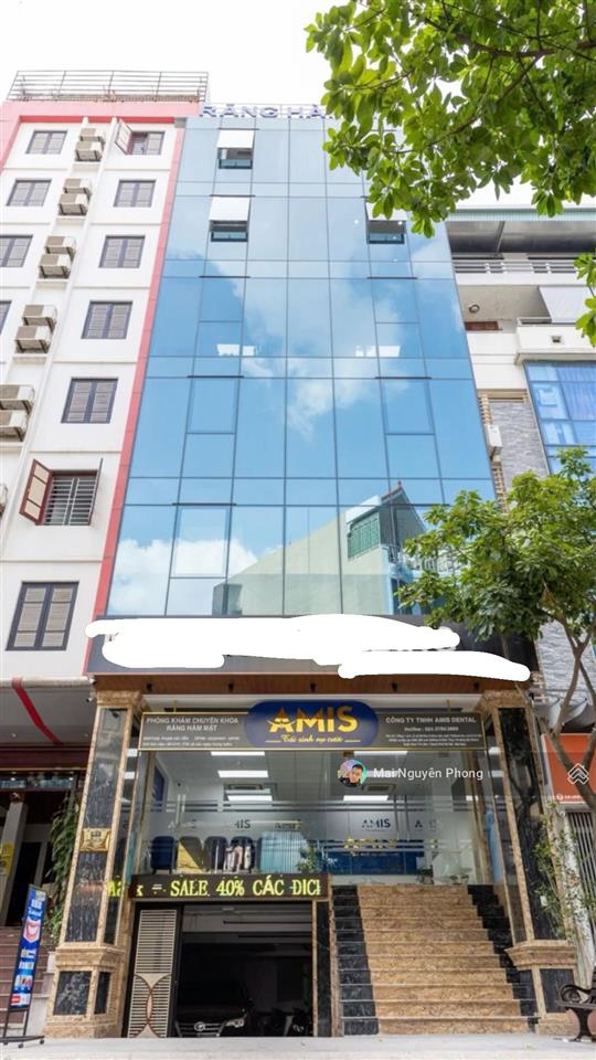 Bán mặt phố thượng đình ngã tư sở,153m2 x9t mt 7.7m 69tỷ, giao thông thuận tiện,gpxd pccc hoàn công