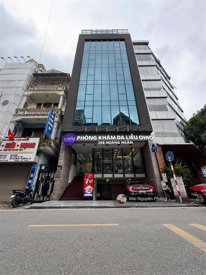 Bán building mặt phố cầu giấy,220m2x9t hầm,cho thuê 600tr/tháng,mt 12m,gpxd pccc do tp cấp,sang tên