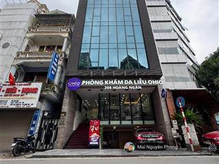 Bán building mặt phố cầu giấy,220m2x9t hầm,cho thuê 600tr/tháng,mt 12m,gpxd pccc do tp cấp,sang tên