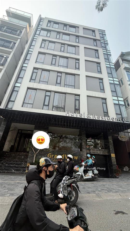 Bán toà ks mặt hồ tây,230m2x10t,dt 1tỷ/tháng,tích sản quỹ đất hiếm mặt hồ,gpxd pccc hoàn công!