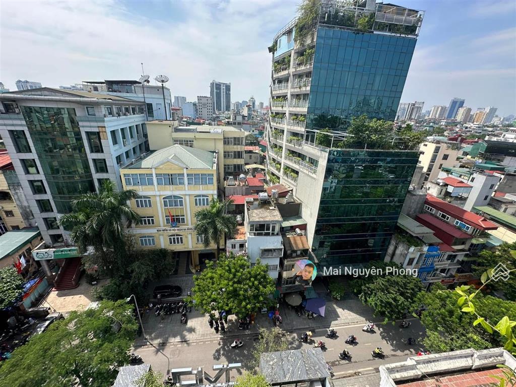 Bán building mới tinh cầu giấy 190tỷ,240m2x11t,dt 800tr/tháng có hầm đầy đủ gpxd pccc hoàn công sổ!