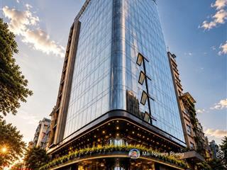 Bán building mặt phố triệu việt vương,200m2x11t thông sàn,dt 4.8tỷ/năm,sổ vuông cất két,pccc gpxd