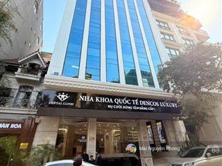 Bán đất mp trần thái tông,150m2 mt 10m,xây toà building ks hết ý,vỉa hè rộng,sổ vuông ko qh ko lỗi!
