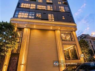 Bán building trương công giai,130m2x9t thông sàn có hầm,dt 300tr/tháng,vỉa hè 5m,sổ đẹp qh ổn định!