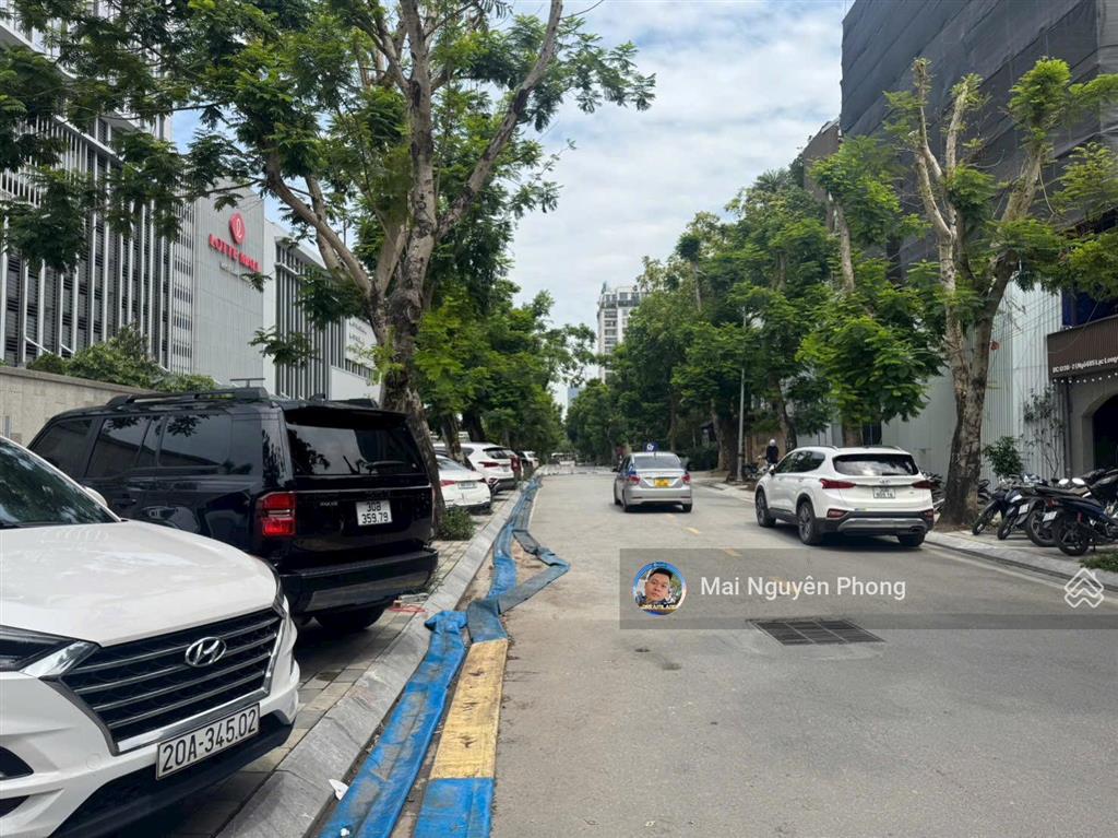 Bán bt vườn đào 370m2 mt 21m 200tỷ view lotte, 100m ra hồ tây an sinh cực tốt khu quan chức, vỉa hè