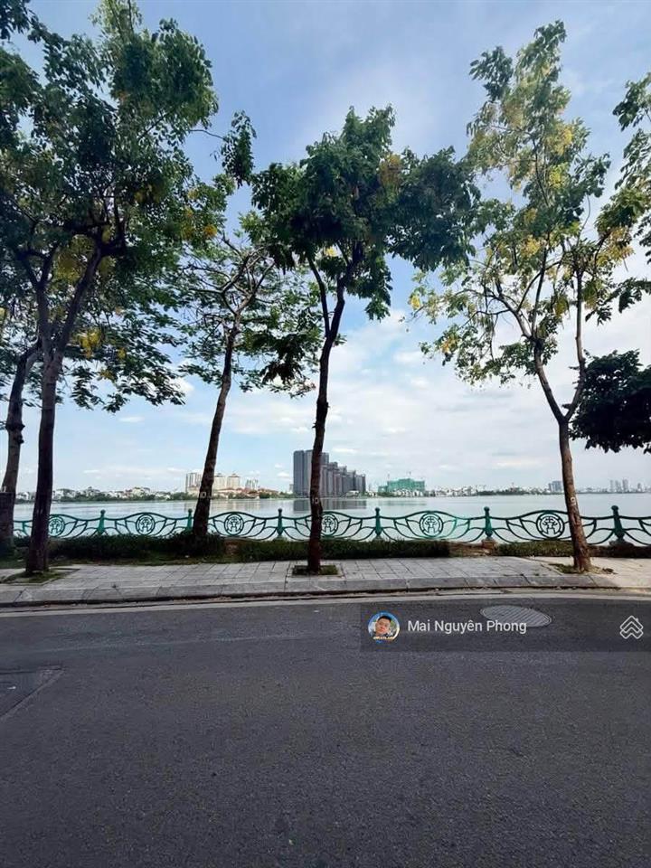 Bán apartment mặt hồ tây, 218m2x8t, dt 350tr/th, bể bơi căn hộ cao cấp, vỉa hè quỹ đất hiếm mặt hồ!