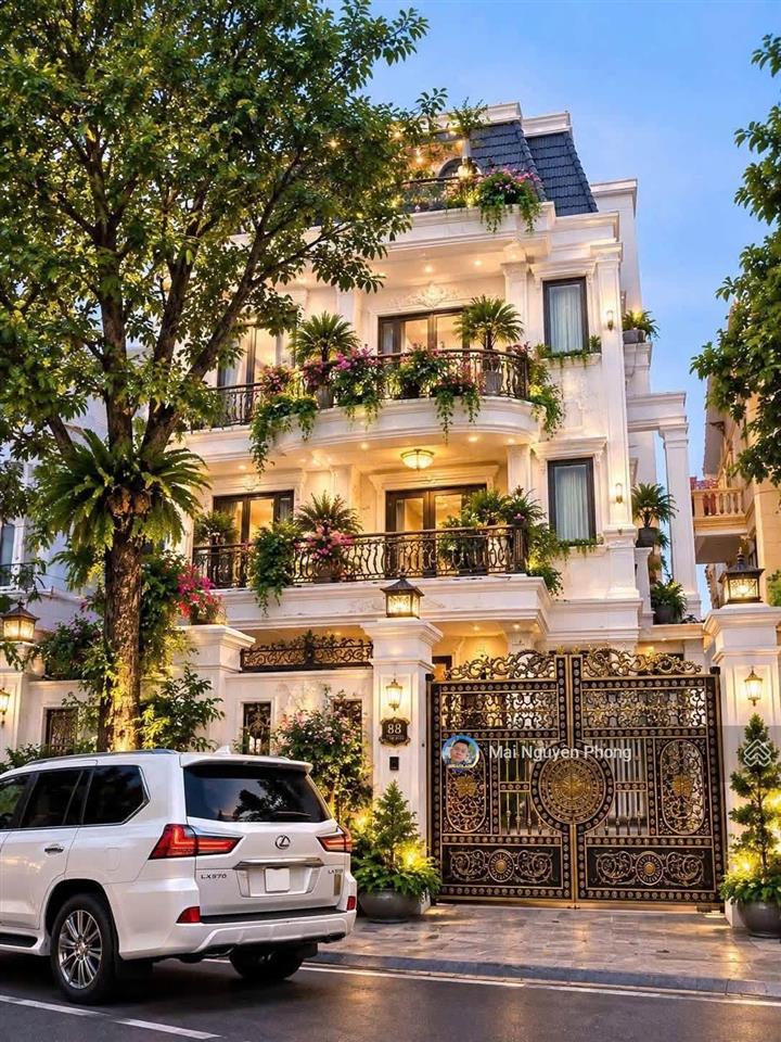 Biệt thự the zei lê đức thọ,hàm nghi,270m2 5 nổi 1 hầm,nội khu yên tĩnh,vỉa hè rộng,bảo vệ 24/7 !