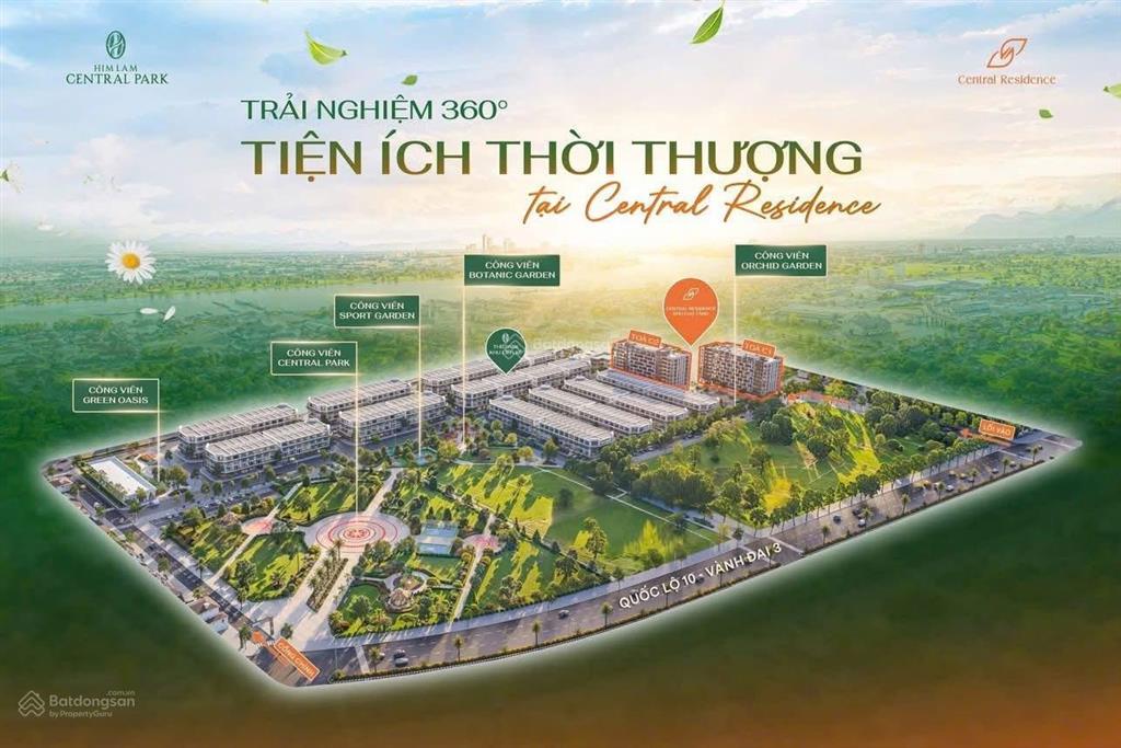 Bán liền kề 67,5m2 dự án him lam central park