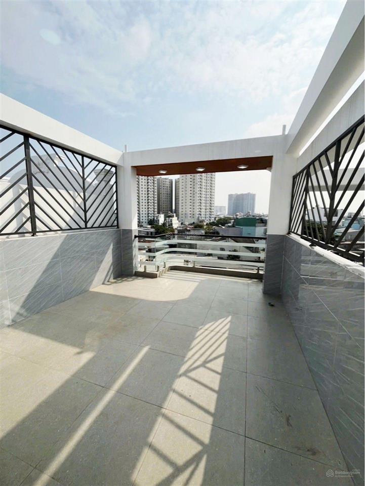 An dương vương ngay quận 6,dt 4mx20m. nhà mới 5 tầng hẻm ô tô ngủ trong nhà. chủ chào 8.49 tỷ tl