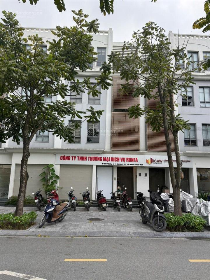 Cần bán căn shophouse the manor central park 99m2, 4 tầng
