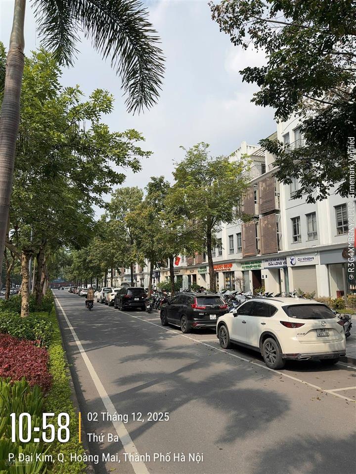 Bán căn góc shophouse xẻ khe 99m2 tại kđt the manor central park