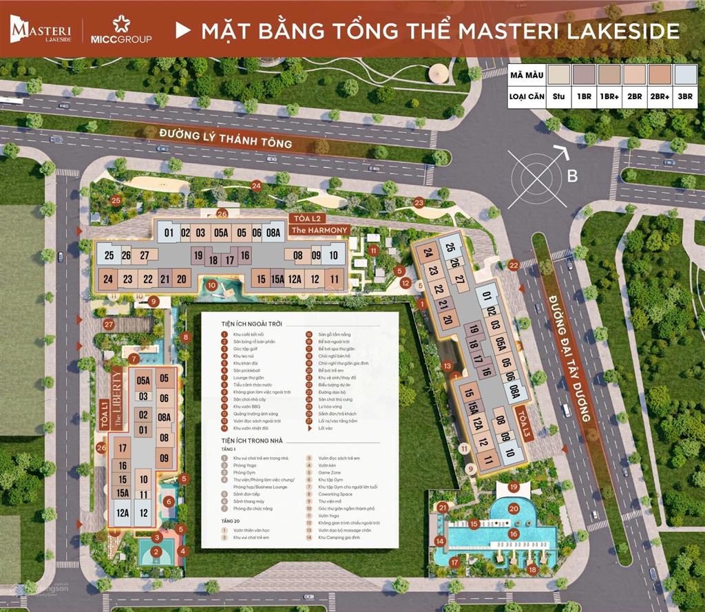 Chủ nhà cần tiền bán gấp căn 3pn, cắt lỗ 1 tỷ, masteri lakeside, giá 6 tỷ, hỗ trợ vay ngân hàng