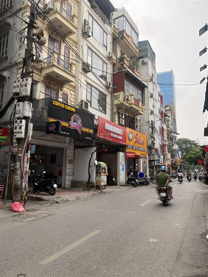 24 tỷ mặt phố hoàng ngân cầu giấy, 66m2 x 5 tầng, ô tô tránh, kinh doanh, gần lê văn lương