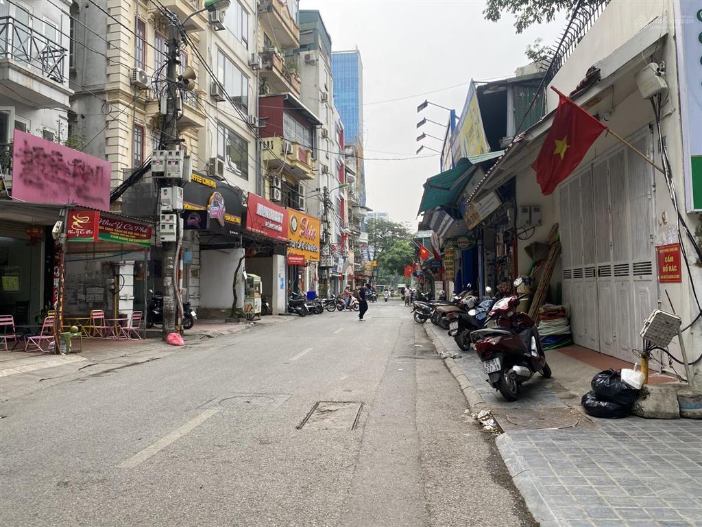 24 tỷ mặt phố hoàng ngân cầu giấy, 66m2 x 5 tầng, ô tô tránh, kinh doanh, gần lê văn lương