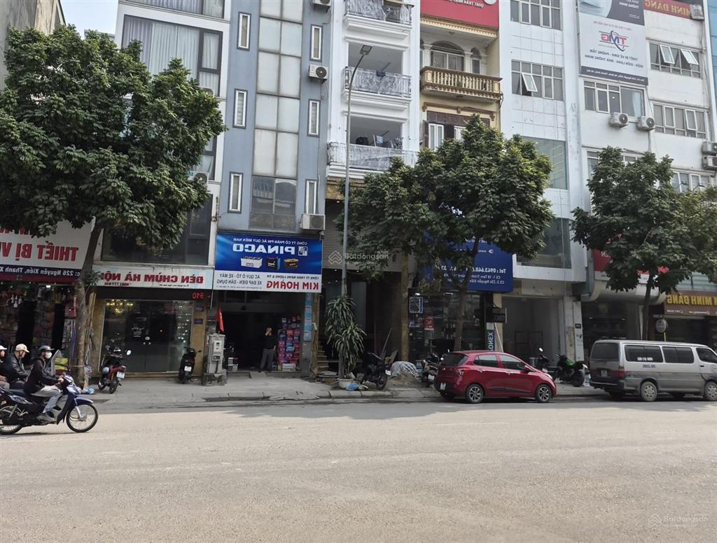 Bán toà nhà mặt phố nguyễn xiển thanh xuân, 8 tầng thang máy, vỉa hè rộng, diện tích 85m2, 48 tỷ