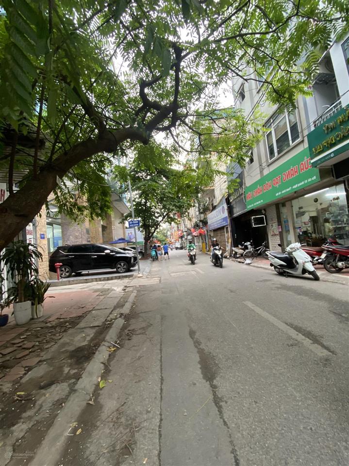 27 tỷ nhà mặt phố hoàng ngân cầu giấy, 70m24 tầng, ô tô tránh, kinh doanh