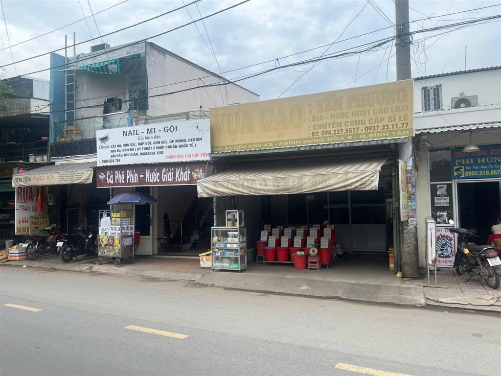 Cần bán nhà cấp 4 mặt tiền liên khu 45, bình tân, dt 125m2