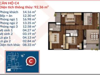 Cho thuê căn hộ gồm 03 phòng ngủ, nội thất đầy đủ ở việt đức complex