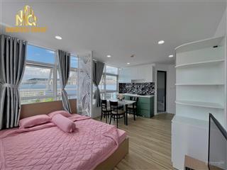 Căn hộ studio full cửa kính  máy giặt riêng ngay lãnh bình thăng  vòng xoay phú thọ