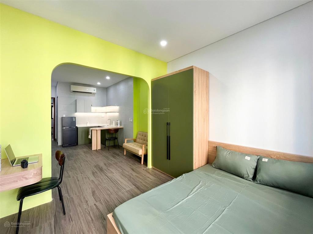 Căn hộ rộng 50m2  full nội thất cao cấp  ngay vòng xoay phú thọ  lữ gia