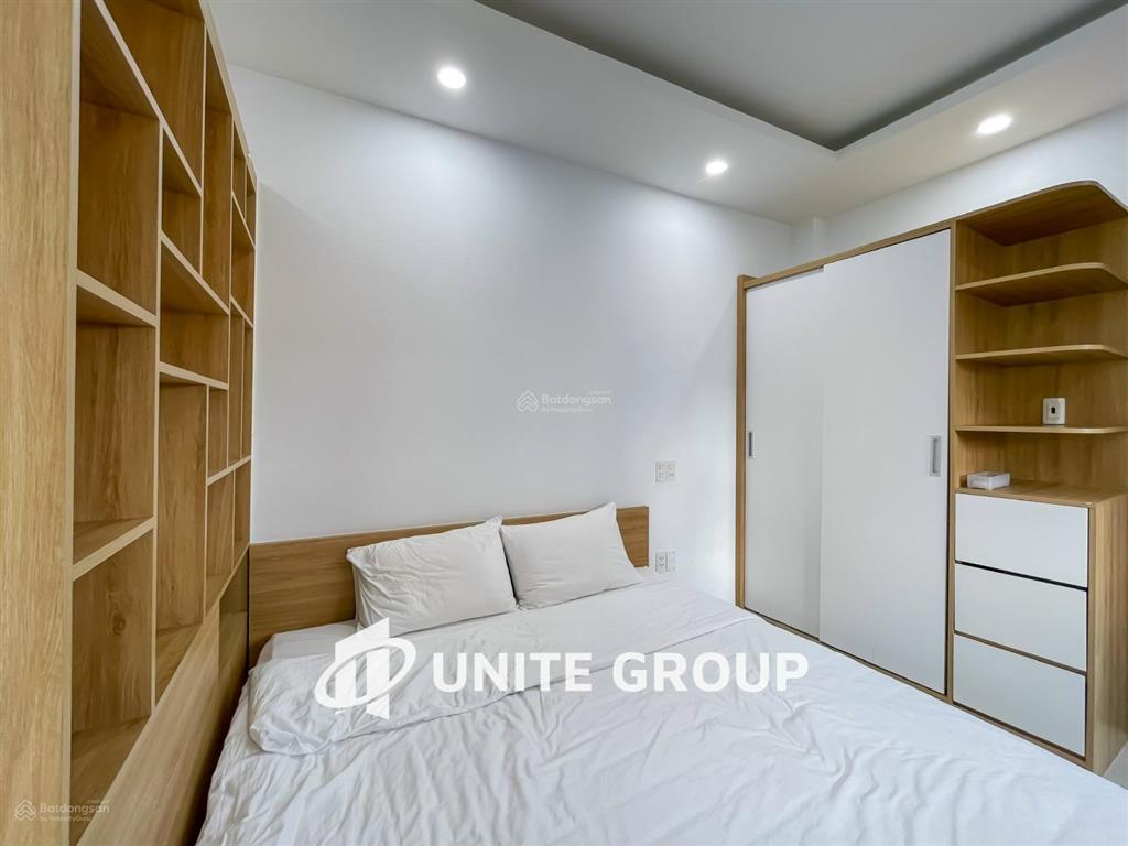 Cho thuê căn hộ quận 1 gần bùi viện, đại học văn lang, đầy đủ nội thất máy giặt, ban công, tách bếp