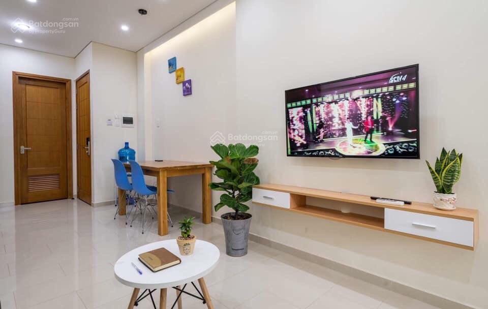Cho thuê căn hộ quận 1 gần bùi viện, bộ công an, cầu ông lãnh 1pn ban công, full nội thất thang máy