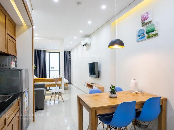 Cho thuê căn hộ quận 1 gần bùi viện, bộ công an, cầu ông lãnh 1pn ban công, full nội thất thang máy