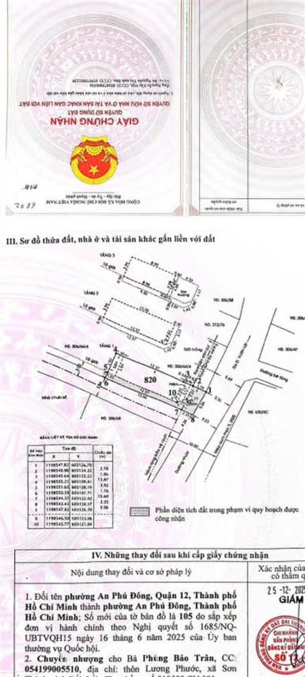 Bán nhà 2 mặt hẻm 306 vườn lài an phú đông dt 5x18 thổ cư 91,2m shr