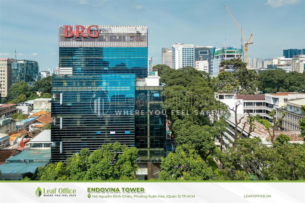 Cho thuê văn phòng tòa nhà endovina 146 nguyễn đình chiểu q3, dt đẹp, giá tốt chỉ 580k/m2/tháng