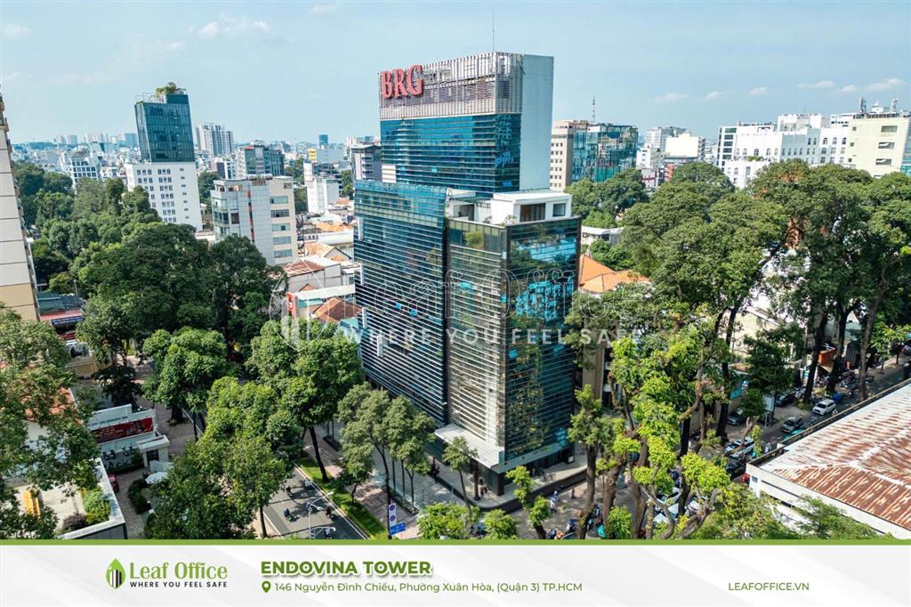 Cho thuê văn phòng tòa nhà endovina 146 nguyễn đình chiểu q3, dt đẹp, giá tốt chỉ 580k/m2/tháng