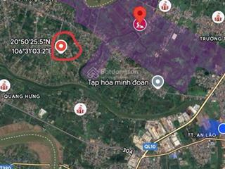 Bán đất tại xã bát trang, an lão, hải phòng, 725 triệu, 109 m2 đẹp, nhiều tiện ích