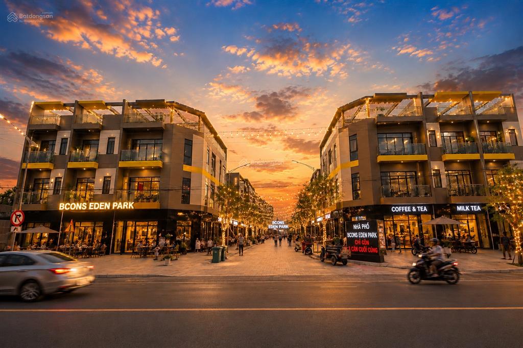 Bán nhà phố đã có sổ, liền kề metro ở bcons eden park, bình thung, p đông hòa, 8 tỷ, 140m², hot!