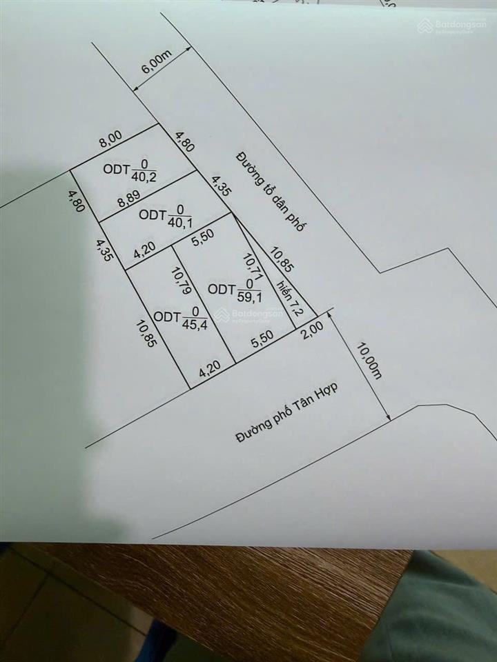 Chính chủ gửi bán 4 lô đất siêu đẹp tại tân thành! diện tích từ 40m2 đến gần 60m2