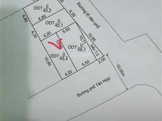 Một lô duy nhất đường 10m tân thành mà giá chỉ 1ty5xx vị trí gần trường học , uỷ ban , chợ