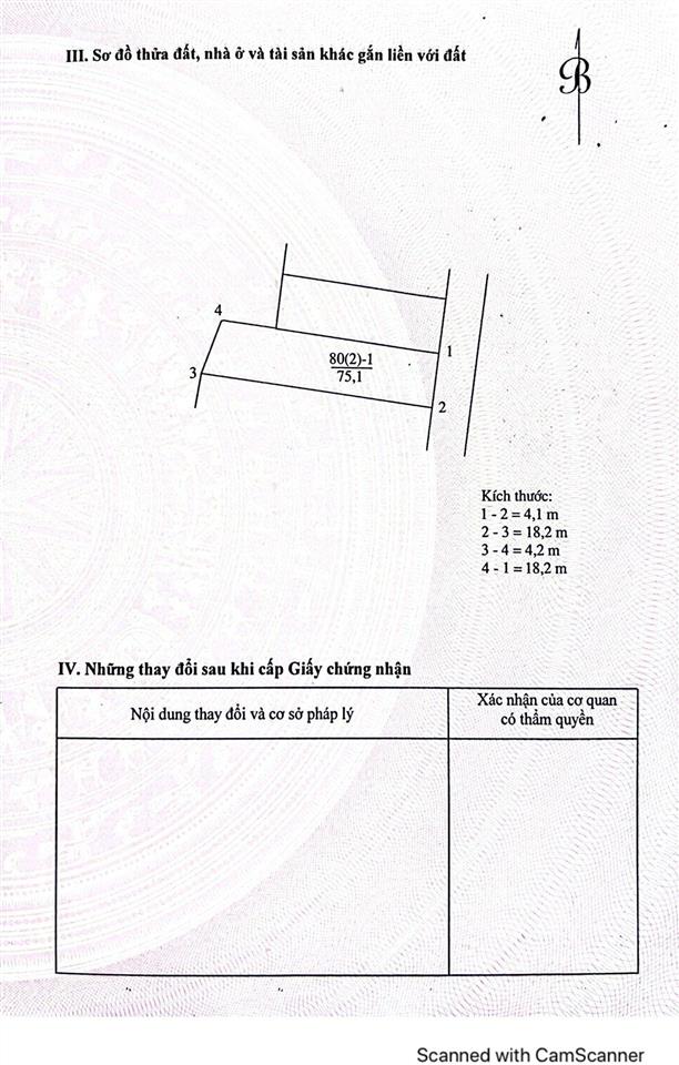 Gần vinhomes ocean park, bán đất trâu quỳ, gia lâm 76m², phân lô bàn cờ, sổ đỏ